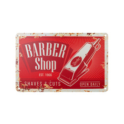 Tablica ozdobna barber B013