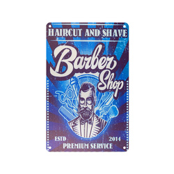 Tablica ozdobna barber B074