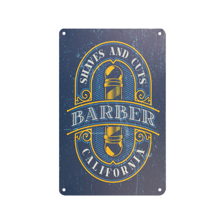 Tablica ozdobna barber B076