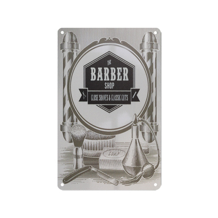 Tablica ozdobna barber C010