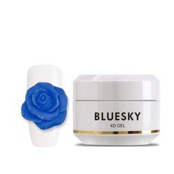 BLUESKY 4D Gel 8g PLASTELINA DO ZDOBIEŃ PAZNOKCI – niebieski