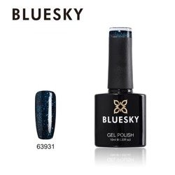 Bluesky Gel Polish 63931 DARK BLUE GLITTER AUTUMN WINTER