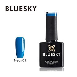 Bluesky NEON 01 BLUE SUMMER FUN NAIL