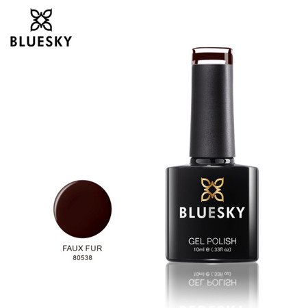 Bluesky Gel Polish 80538 Faux Fur Rich Cream Brown 10ml