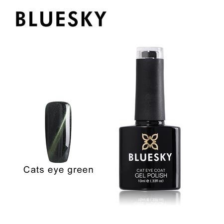 Bluesky Top Cat Eye Green 10ml