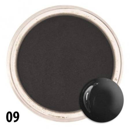 Akryl 09 kolorowy proszek akrylowy 4g czarny