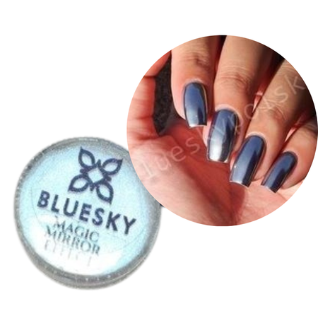 BLUESKY Efekt Lustra - Mirror Powder - Silver 2g