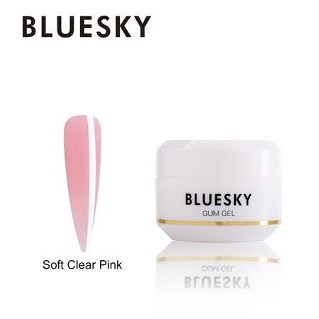 Bluesky Akrylożel Gum Gel Thick - Soft Clear Pink 15ml
