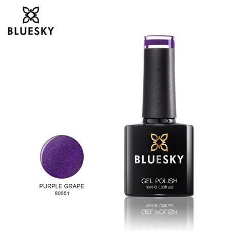 Bluesky Gel Polish 80551 PURPLE GRAPE