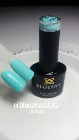 Bluesky Lakier Hybrydowy A103 TURQUOISE BLUE 10ml