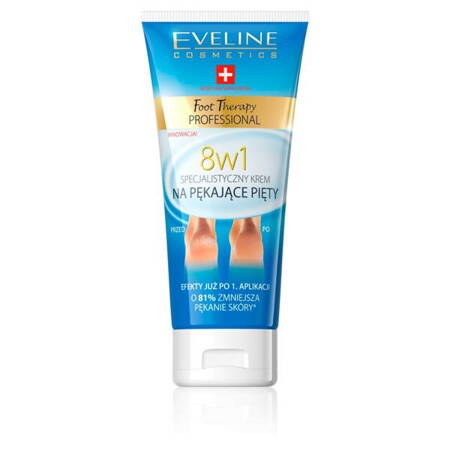 Eveline Cosmetics Foot Therapy Professional 8w1 specjalistyczny krem na pękające pięty 100ml (P1)