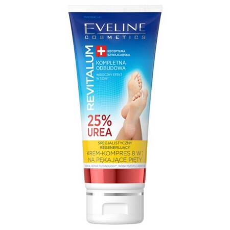 Eveline Cosmetics Revitalum 25% Urea krem-kompres regenerujący 8w1 na pękające pięty 100ml (P1)