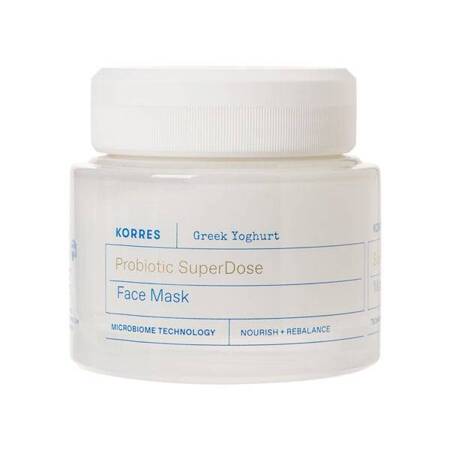 Korres Greek Yoghurt Probiotic Super Dose Face Mask nawilżająca maseczka do twarzy 100ml (P1)