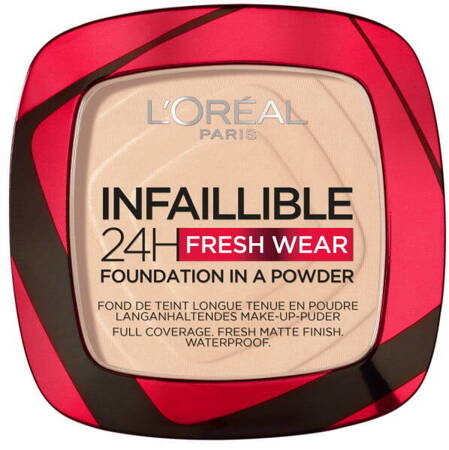 L'Oreal Paris Infaillible 24H Fresh Wear Foundation In A Powder matujący podkład do w pudrze 20 Ivory 9g (P1)
