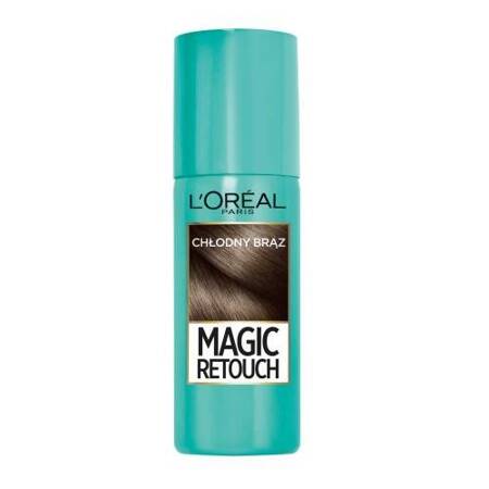 L'Oreal Paris Magic Retouch spray do retuszu odrostów Chłodny Brąz 75ml (P1)