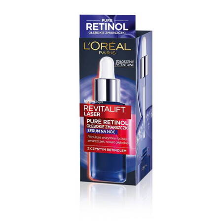 L'Oreal Paris Revitalift Laser Pure Retinol przeciwzmarszczkowe serum na noc 30ml (P1)