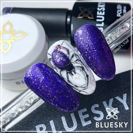 Lakier hybrydowy Bluesky VIP 24 Glitzy Purple Lavender 10ml