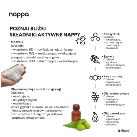 Nappa Energy Comfort cukrowy peeling do stóp 
